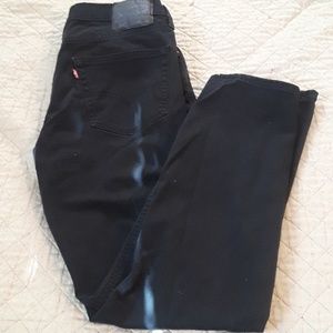 Men's black jeans